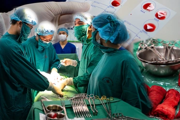 Nghẹt thở cuộc đua máu trong phòng mổ cấp cứu sản khoa