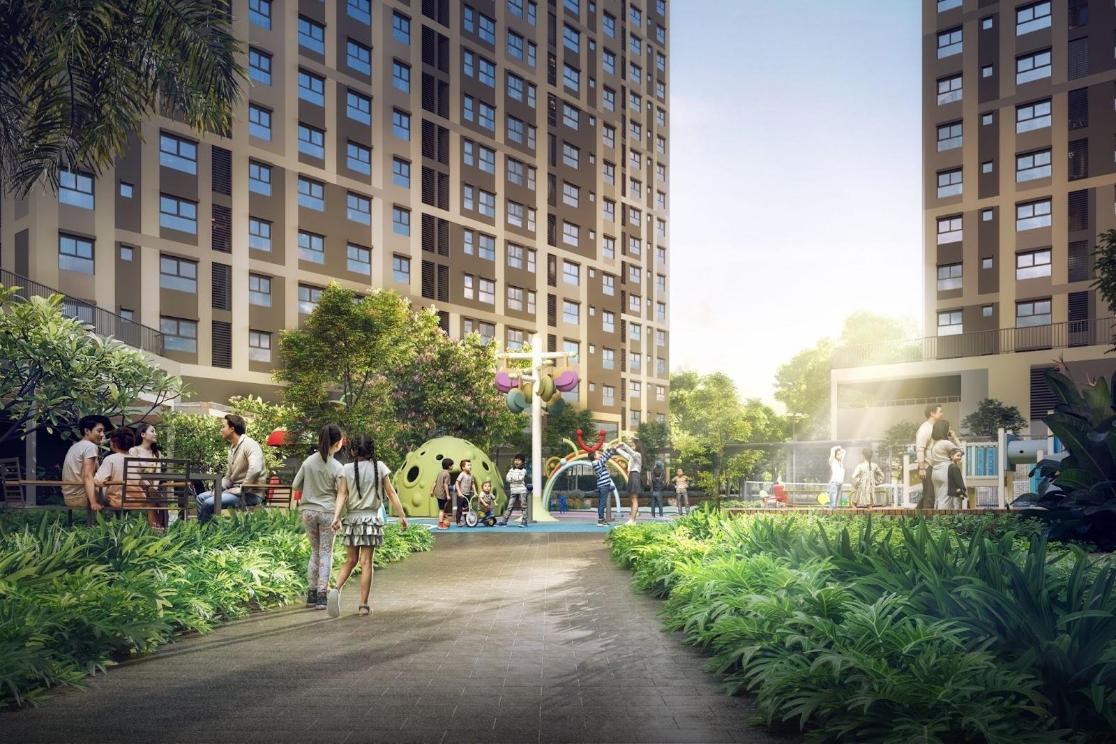 A group of people walking in a parkAI-generated content may be incorrect.